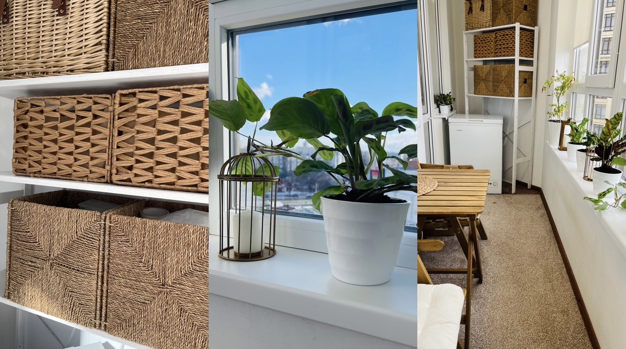 УЮТНЫЙ БАЛКОН! Как совместить хранение и зону отдыха на балконе! смотреть онлайн