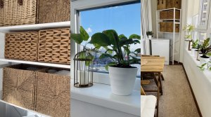 УЮТНЫЙ БАЛКОН! Как совместить хранение и зону отдыха на балконе!