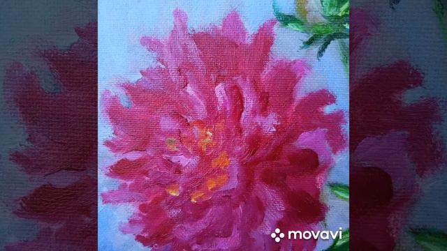 Художник Людмила Черноусова Картина маслом Пионы видеообзор смотреть онлайн