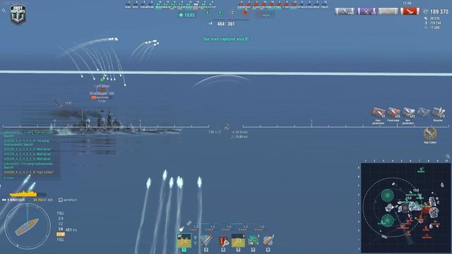 Cruiser Minotaur: WORLD RECORD, 414k damage - World of Warships смотреть онлайн