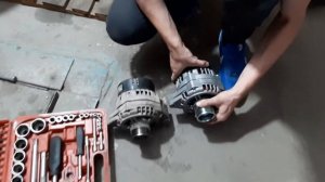 ПОСТАВИЛ МОЩНЫЙ ГЕНЕРАТОР НА 140А И ДУБЛЯЖ НА ВАЗ 2110