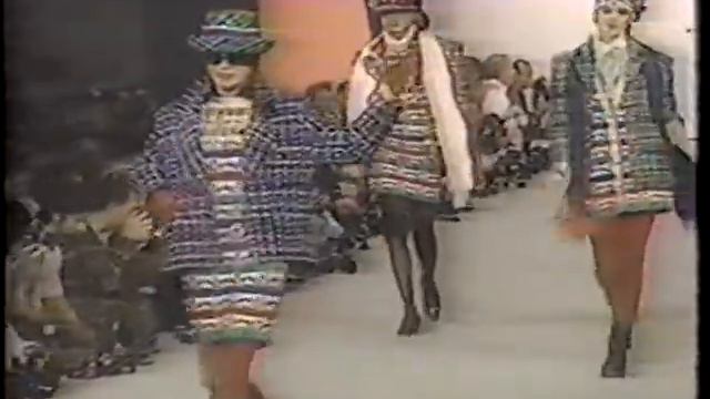 Chanel autumn/winter 1987 смотреть онлайн