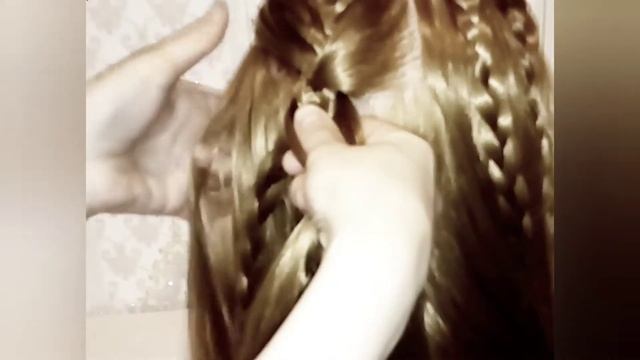 Две прически с четырьмя косичками | прически, косы в школу | легкие и красивые прически смотреть онлайн