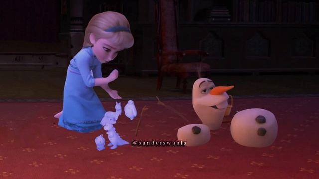 Halloween With Olaf And Jelsa Family | Pumpkin [Jack And Elsa Daughter - Fanmade Scene]