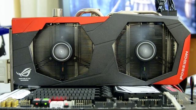 ASUS ROG Poseidon GTX 980 Noise test смотреть онлайн
