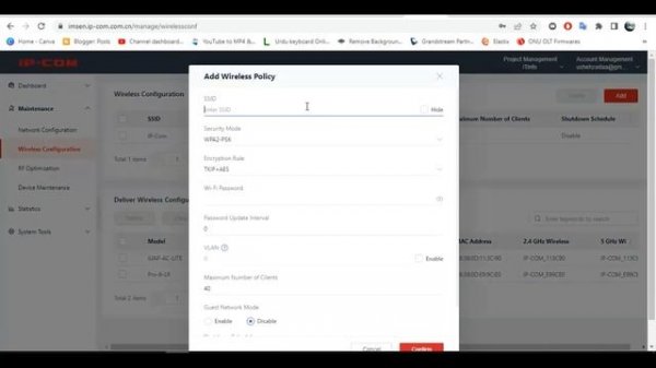 IP-COM Cloud Controller for Wireless AP Configuration | How to Configure Wireless AP in Cloud