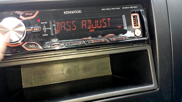Обзор автомобильного ресивера KENWOOD KMM-361SD часть 2 смотреть онлайн