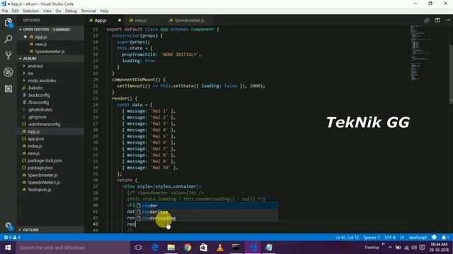 How to use FlatList in ReactNative? | FlatList смотреть онлайн
