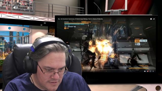 What Even IS This Game? An Incorrect Summary of Metal Gear Rising | Part 1 & 2 Reaction смотреть онлайн