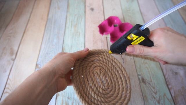 DIY Пасхальная корзинка из каната своими руками/пасхальный декор своими руками/Easter decor смотреть онлайн