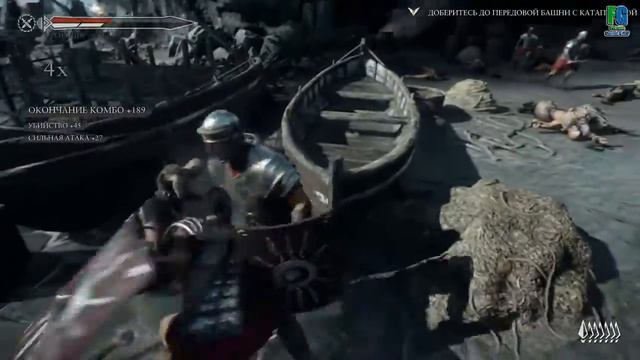 Ryse: Son of Rome - Прохождение #3 ВЗЯЛИ КРЕПОСТЬ! смотреть онлайн
