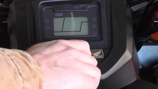 Honda 420 Rancher DCT Maintenance Service Light Reset: 2014, 2015, 2016 смотреть онлайн