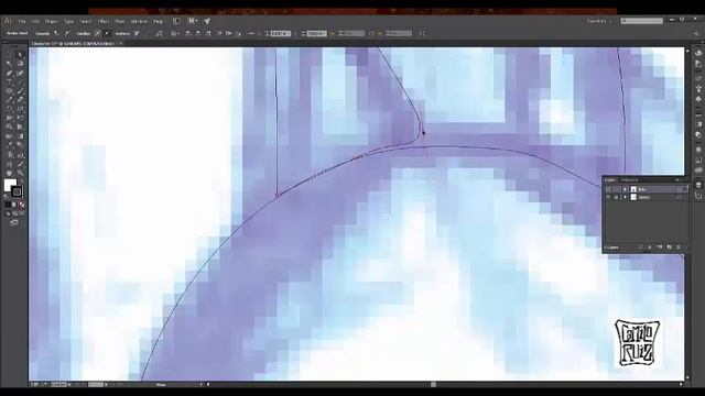 How to Clean-up a Pencil Sketch in Illustrator смотреть онлайн