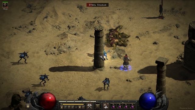 Diablo II: Resurrected - Barbarian Gameplay смотреть онлайн