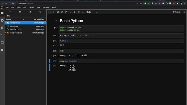 A gentle introduction to python: numpy and pandas смотреть онлайн