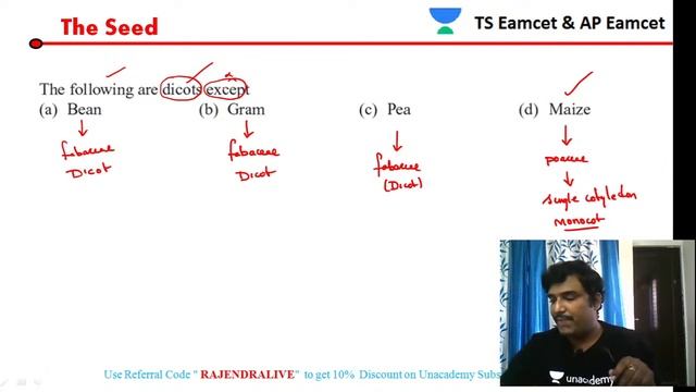 Unacademy EAMCET | An Overview on Seed | Biology | Class - 12 | Crack EAMCET 2021/22 | Rajendra Sir смотреть онлайн