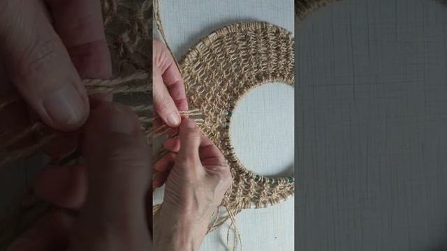 Ловец снов на двух кольцах. Макраме. смотреть онлайн