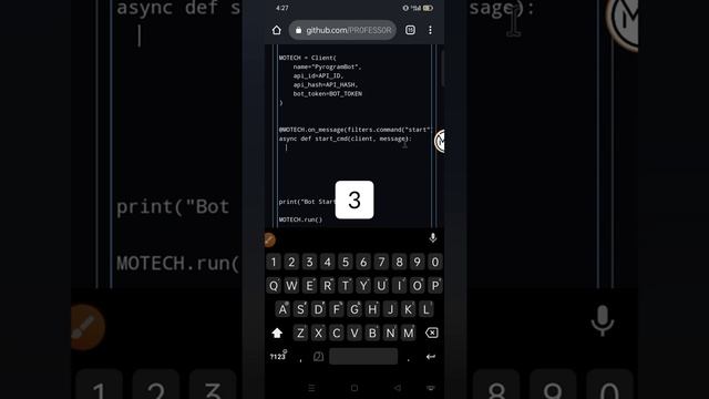 #3 | on_message() How To set commands in pyrogram bot #python3 #pyrogram #motech смотреть онлайн