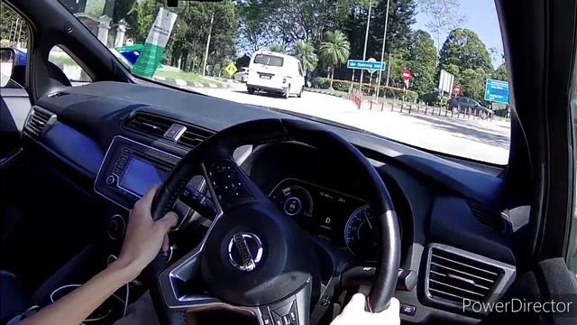 Genting chill drive 1 2021 Nissan Leaf EV uphill смотреть онлайн