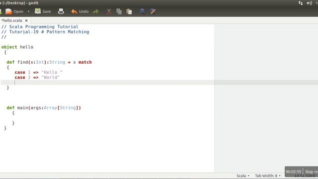 Learn concept of Pattern Matching with simple Example in Scala # Scala Tutorial - 19 смотреть онлайн