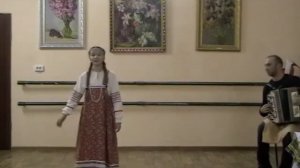 ТАРАНТАСИК НА СМАЗЕ русская народная песня. Сольное народное пение ЗАТЕЯ.