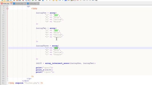 Working with Array in PHP [PART-10]: php array_intersect_assoc() method смотреть онлайн
