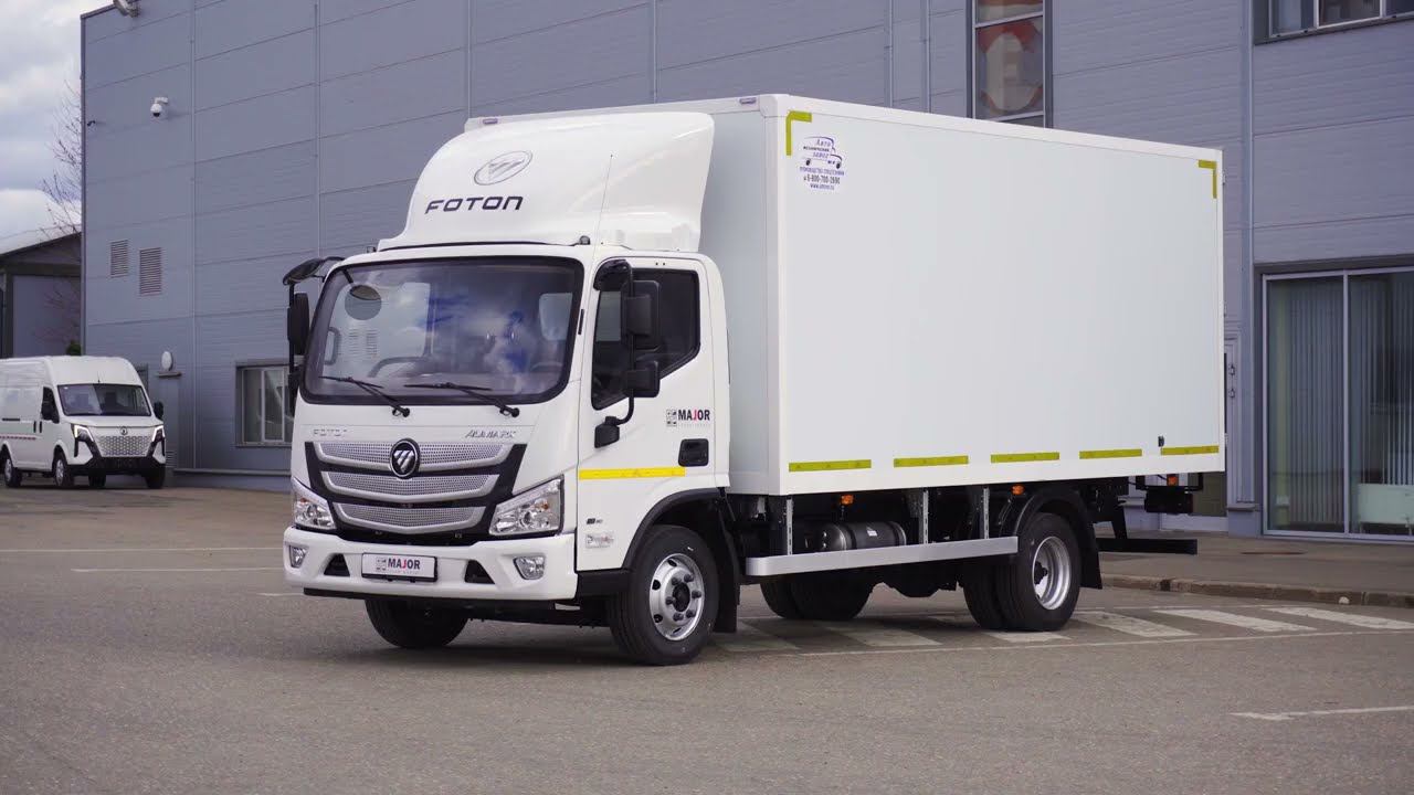 Новый FOTON Aumark S85 изотермический фургон в наличии. смотреть онлайн