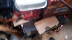 Бензиновый компрессор для заправки аквалангов.