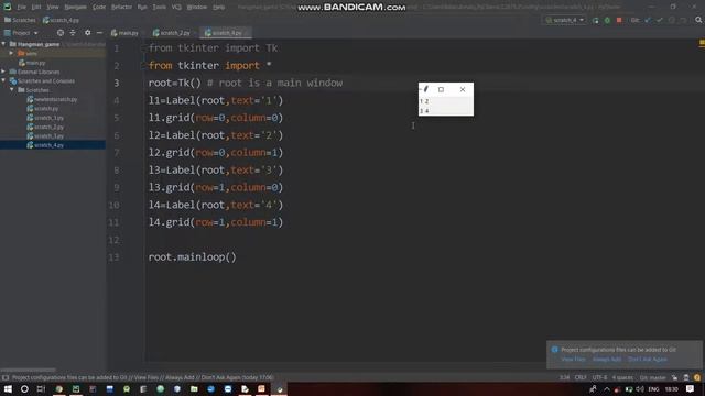 Tkinter Layouts | Explanation of pack and grid layouts and Frames смотреть онлайн