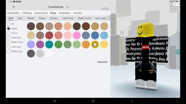 how to make noob Avatar in Roblox tutorial смотреть онлайн