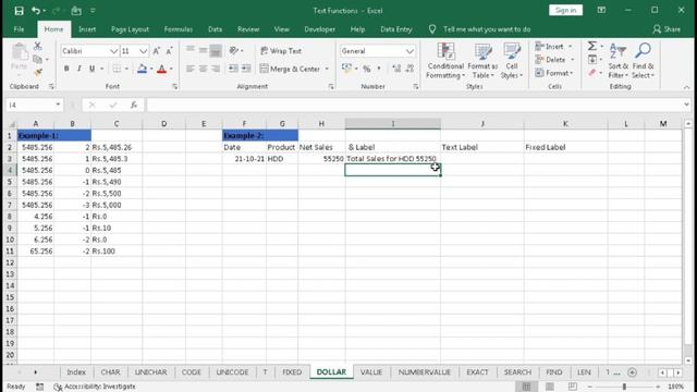 #202-How to use DOLLAR Function in Excel with 2 Examples смотреть онлайн
