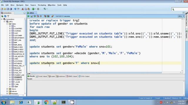 Oracle Row Level Triggers Session 4 смотреть онлайн