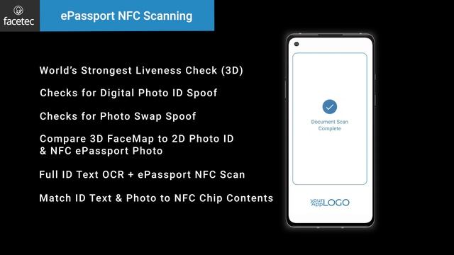 FaceTec NFC Chip Scanning смотреть онлайн