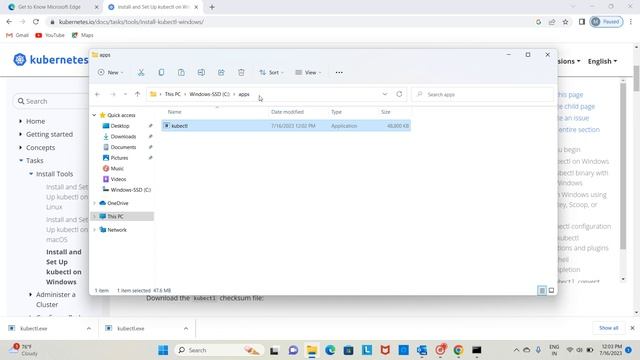 Install kubectl on windows system #kubernetes #kubernetestutorialforbeginners #kubectlonwidows смотреть онлайн