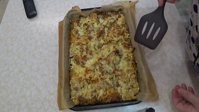 Еда моего мужа диабетика. Почти мясо с картошкой ??...написана вредность, а как съешь - полезность смотреть онлайн
