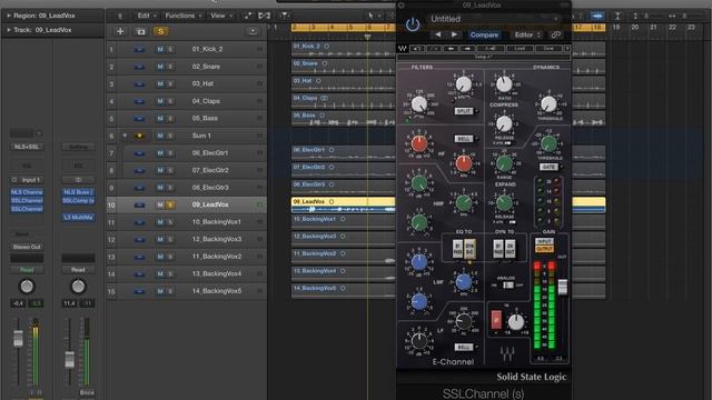 "Консольное" сведение при помощи Waves NLS и Waves SSL. смотреть онлайн