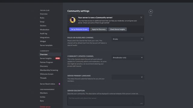 Discord Setup: Community Tutorial - How to Create the BEST Server and Add Moderation Fast смотреть онлайн