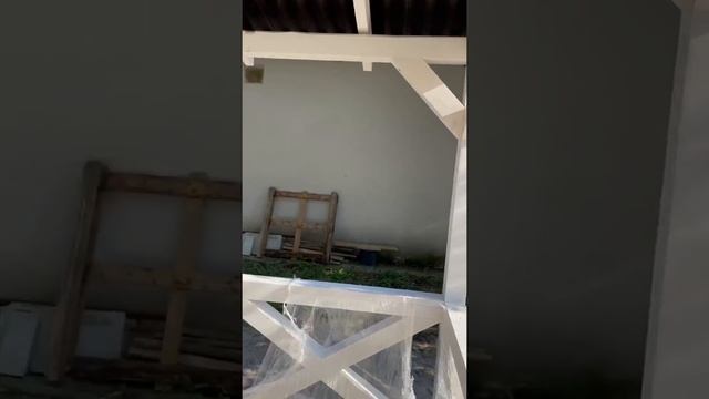 Дерев'яна альтанка 4 на 4 м | Процес монтажа | Беседка розбірна (на 18-20 осіб) 