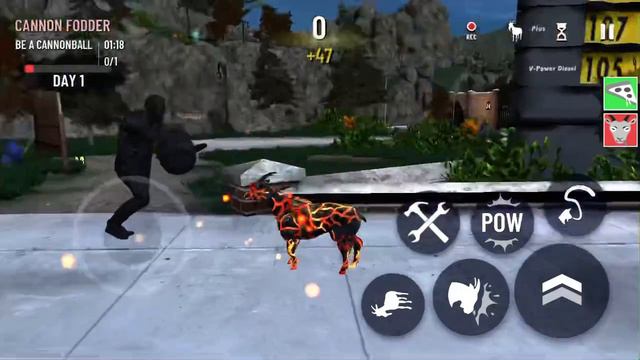 Goat simulator GoatZ survival tip: use molten goat! смотреть онлайн