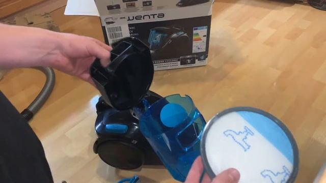 Rowenta RO3731EA Beutelloser Bodenstaubsauger Compact Power Filter Wechseln Und Säubern Anleitung