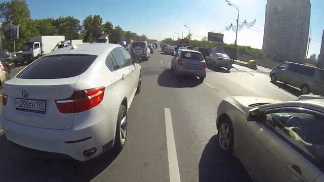 Кутузовский пр-т, в центр, утром смотреть онлайн