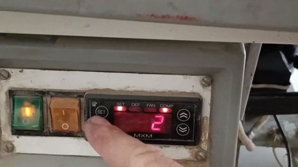 настройка контроллера MXM холодильника