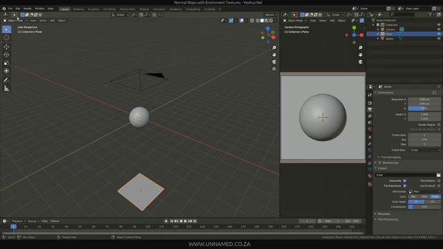 Blender Rendering Normal Maps with HDRI смотреть онлайн