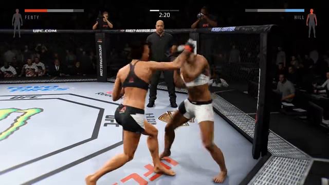 UFC 2: Celebrity Deathmatch: Ultimate Team: Rihanna Fenty vs Vanessa Hill (noob) смотреть онлайн