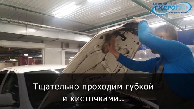 Мойка двигателя паром. Мойка двигателя водой смотреть онлайн