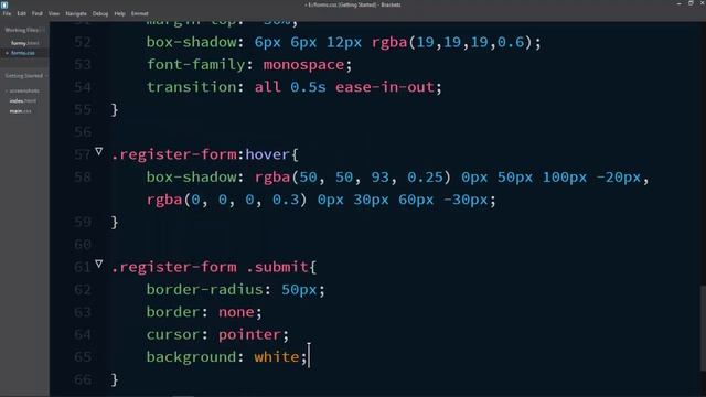 Beautiful Transparent Form with Floating Labels animation Hover Effect in HTML CSS JS смотреть онлайн