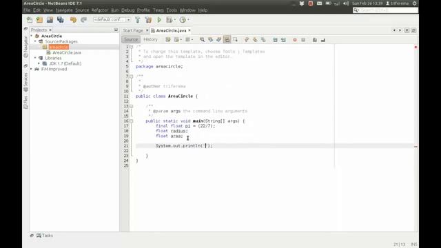 Introduction to Programming using Java: 4. NetBeans | Varibles (Data Type) | Constants смотреть онлайн