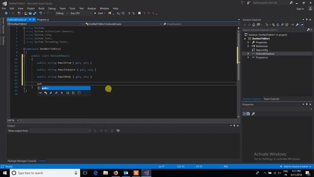 How To Read Outlook Emails Using C# - Part 1 | .NET Titbits смотреть онлайн
