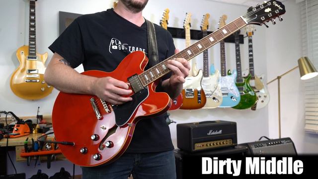 NEW Epiphone Marty Schwartz ES-335 (VERY IMPRESSIVE)