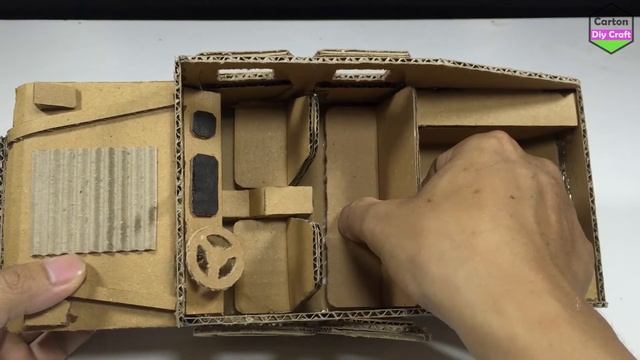 How To Make A Humvee Car From Cardboard Crafts. DIY Carton Crafts